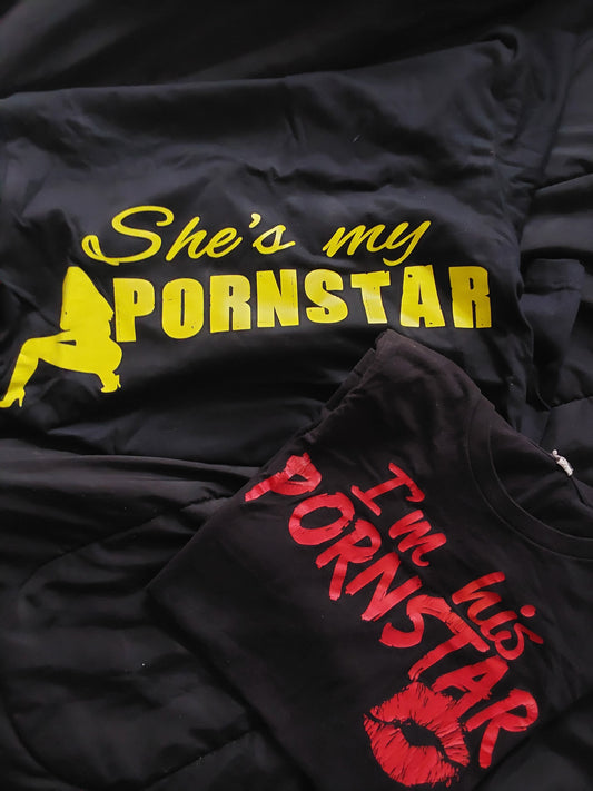 Couples Pornstar Shirt Set