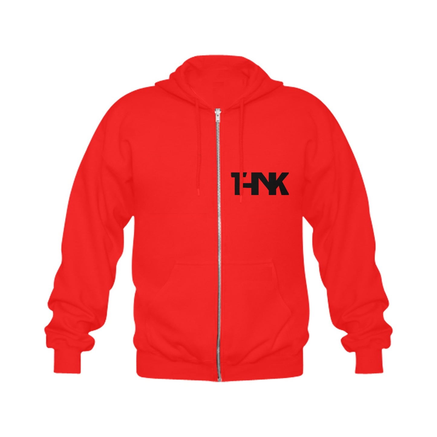 THNK Gildan Full Zip Hooded Sweatshirt