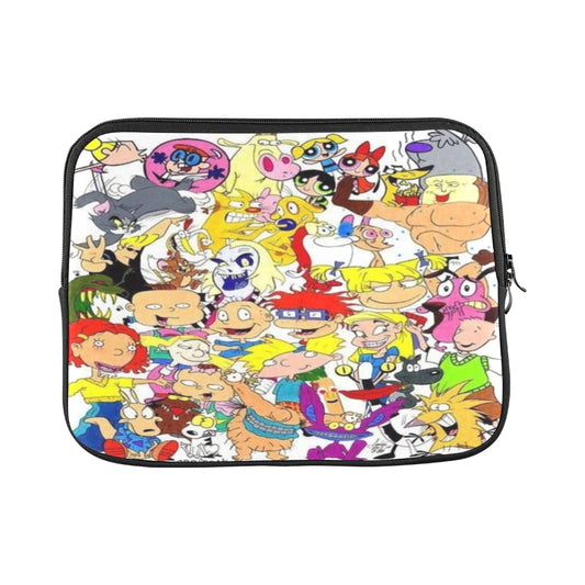 90's Cartoon Laptop Sleeve 11''